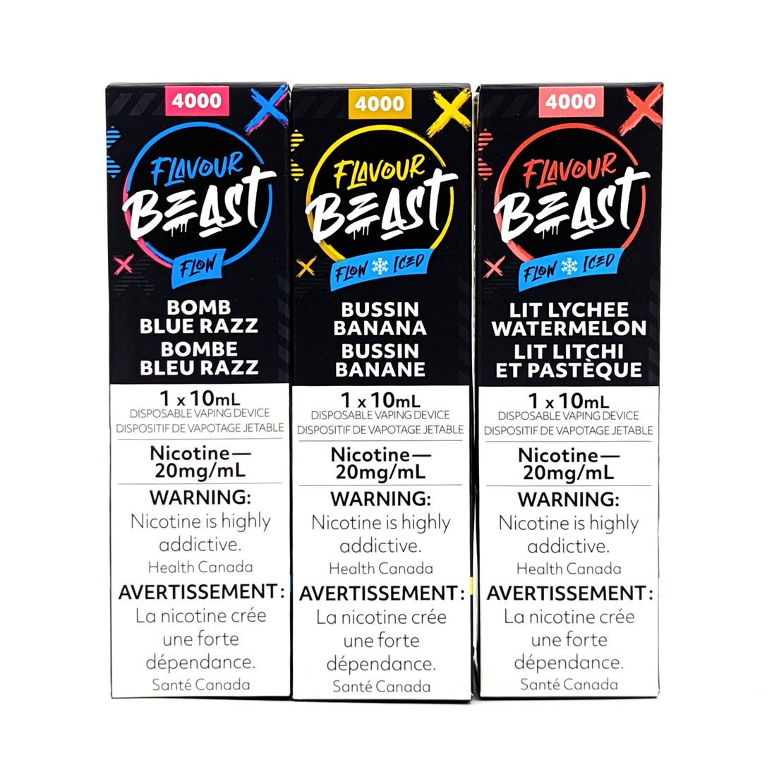 Flavour beast 5000 puffs $25.00