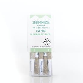 1. Zips By Crown Genetics 5pk x .35g Pre Rolls - Ice Cream Sundae (H) *SALE*