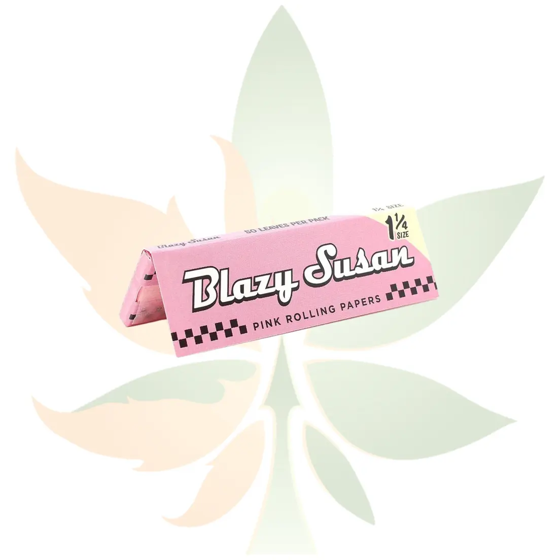 Blazy Susan Pink 1 1/4" Rolling Papers