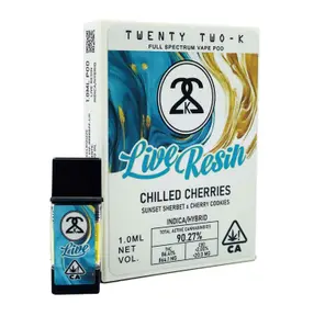 22K | PlugPlay Compatible | Pod | 1g | Live Resin | Chilled Cherries