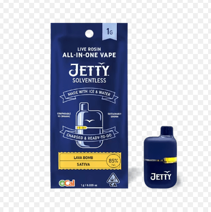 Jetty AIO Solventless Mini Tank Lava Bomb 1g