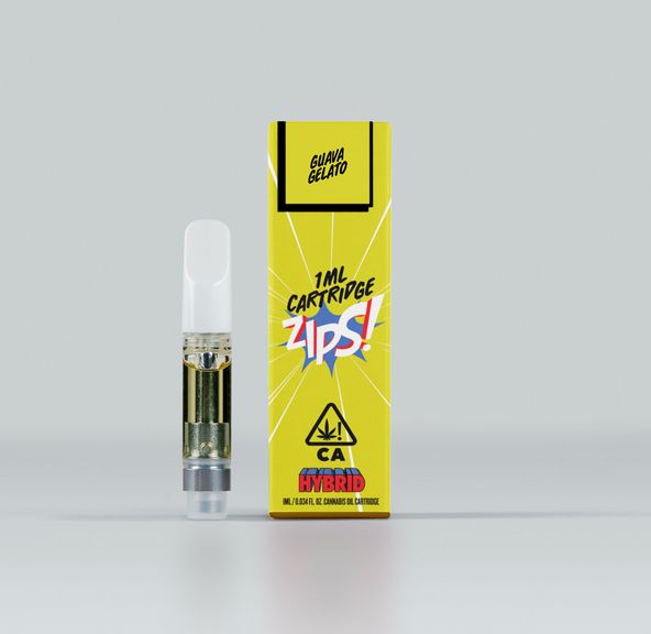 Guava Gelato 1ml Hybrid Cartridge