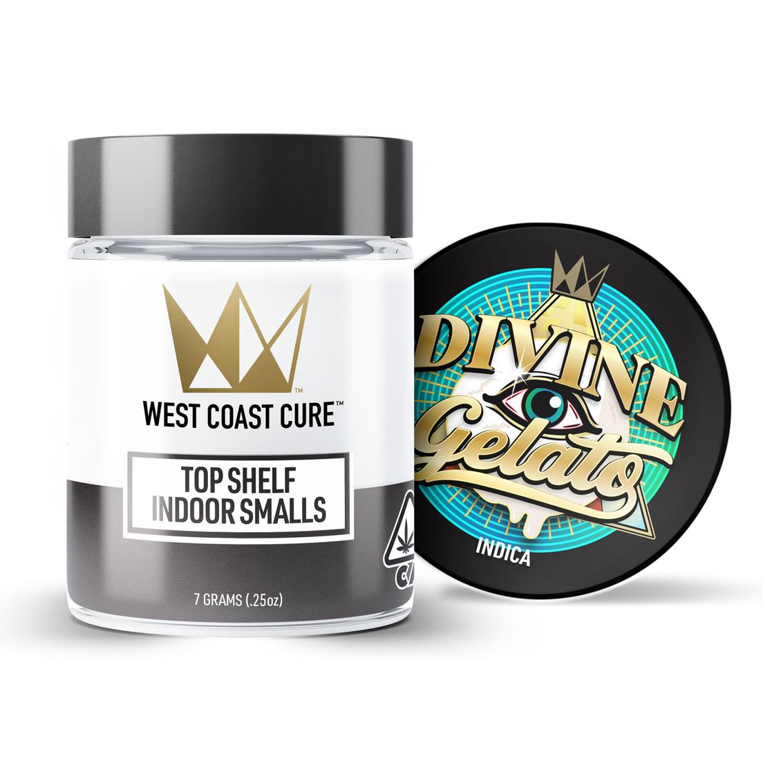 West Coast Cure - Divine Gelato - 7G Top Shelf Indoor Smalls 7g