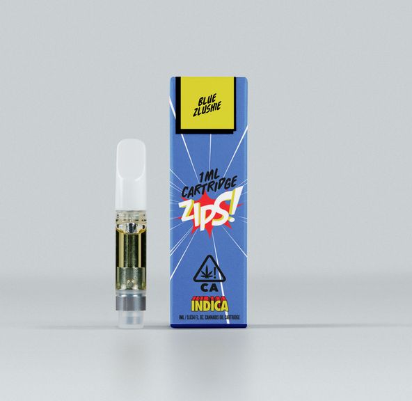 Blue Zlushie Indica Cartridge