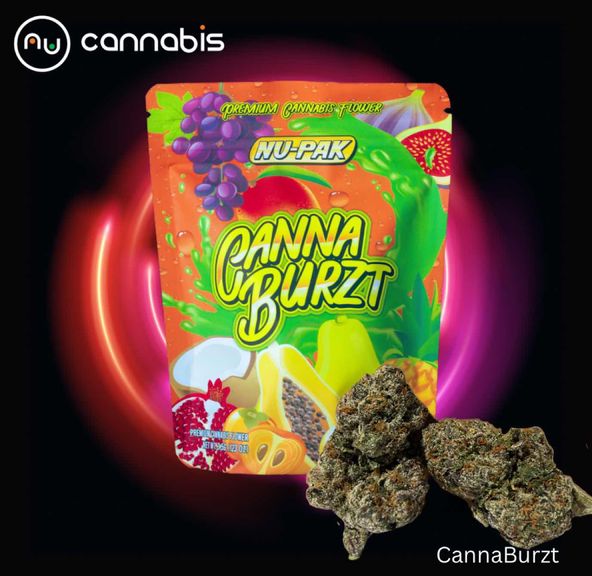 NuCannabis - Canna Burzt (Lemon Cherry Gelato) 14g - PREMIUM INDOOR FLOWERS