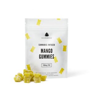 BuudaBomb Mango Gummies 100mg