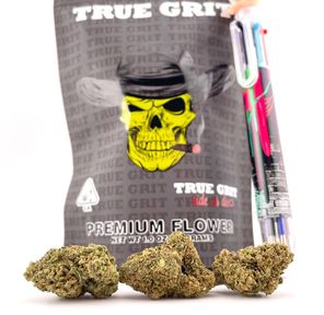 *Deal! $89 1 oz. Trop Cherry (29.81%/Sativa) - True Grit + Multi-Color Writing Pen