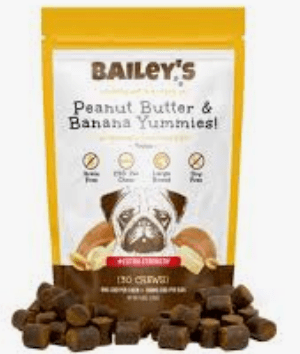 BAILEY'S TREATS- PB & BANANA YUMMIES EXTRA STRENGTH 180mg 30ct