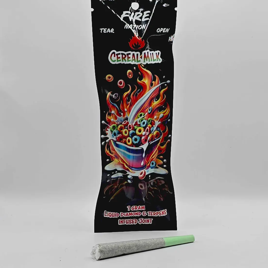 Fire Nation - Infused Pre-Roll - Cereal Milk - 1g