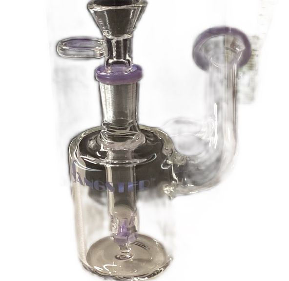 #113 Gangster Purplr Mini side arm bong