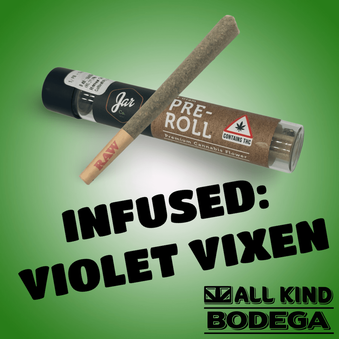 Infused - Violet Vixen 1g Preroll (@jarcannabis2.0)