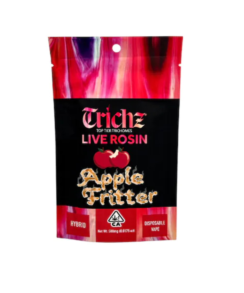 Trichz Live Rosin Disposable .5g - Apple Fritter 76%