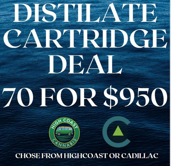 70 Distillate Cartridge Deal