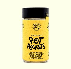 Daze Off - Haze Pot-Rocket Infused Preroll 5 Pack 2.5g