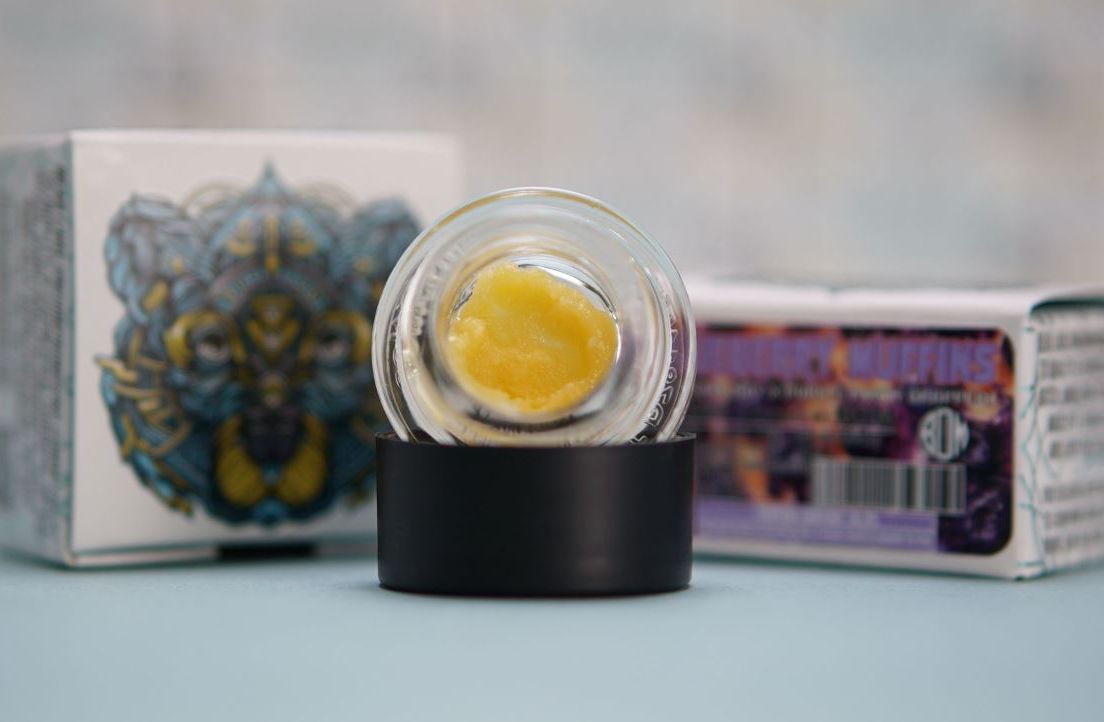 Bear Labs Live Resin Budder Blueberry Muffins 1g