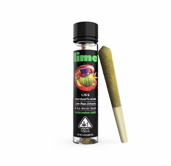 Lime Infused Pre-roll Watermelon Runtz 1.75g