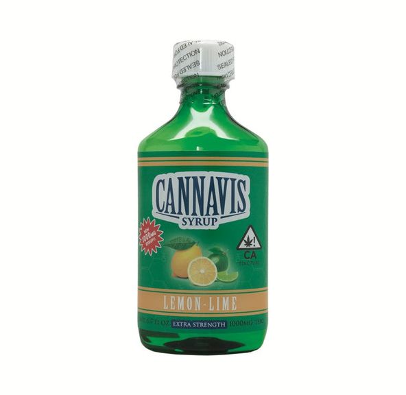 CANNAVIS | Lemon Lime Extra Strength Syrup 1000mg THC