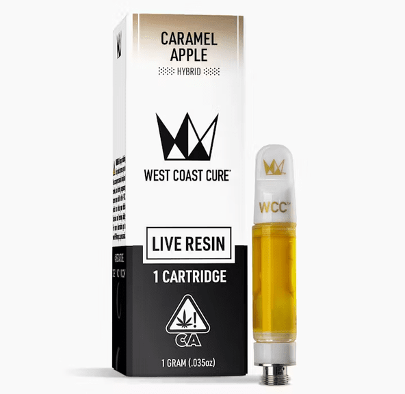 West Coast Cure - Caramel Apple Live Resin Cartridge 1g