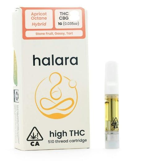 Halara - THC Apricot Octane - 1g Cart