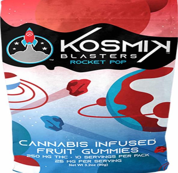 Kosmik - 250mg Gummies - Rocket Pop