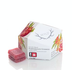 200MG GUMMIES - 1:1 CBD POMEGRANATE