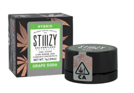 STIIIZY Grape Soda Live Rosin Jam 1g
