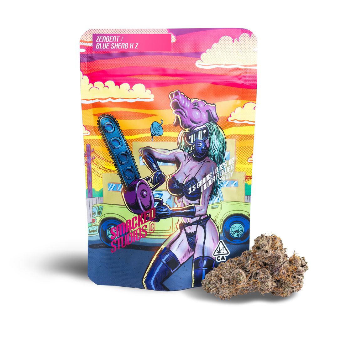 Smacked Studios Flower Zerbert 3.5g at Kolas Fruitridge