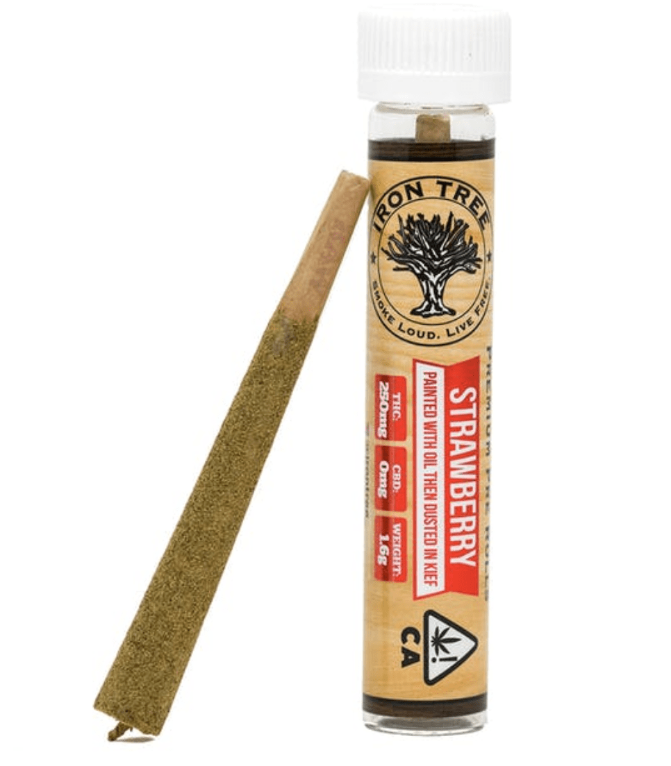 (PRE-ORDER ONLY) 1.5g Strawberry Premium Pre-Roll - Iron Tree