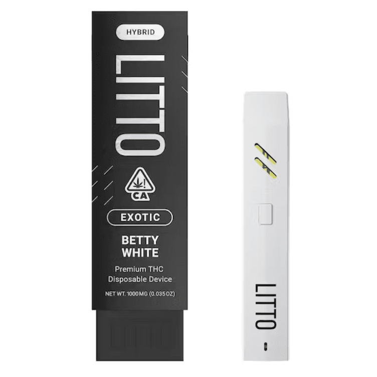 Exotic Betty White - Premium All-In-One THC Vape Pen