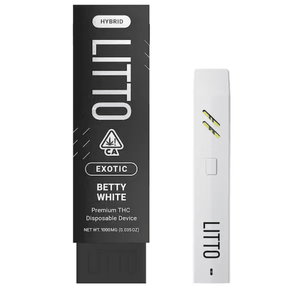 Exotic Betty White - Premium All-In-One THC Vape Pen