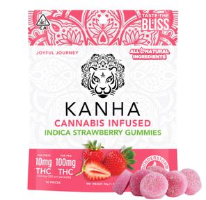 Kanha- STRAWBERRY INDICA GUMMIES