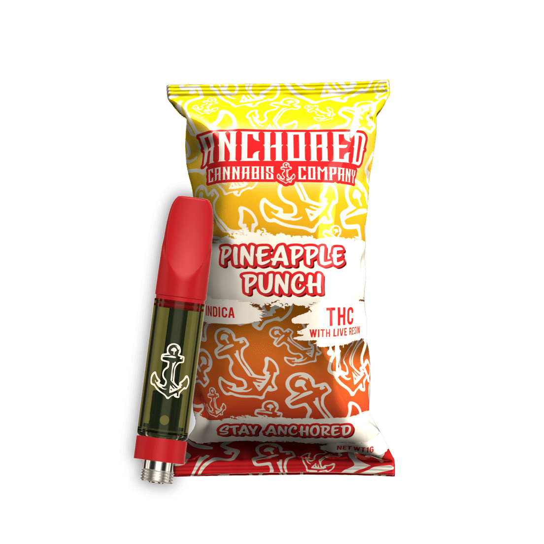 ANCHORED PINEAPPLE PUNCH LIVE RESIN CART 1G