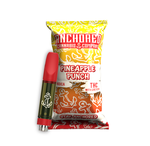 ANCHORED PINEAPPLE PUNCH LIVE RESIN CART 1G
