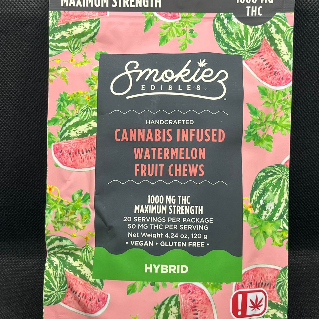Smokiez Edibles - Watermelon - Hybrid - 1000mg