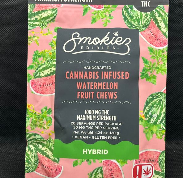 Smokiez Edibles - Watermelon - Hybrid - 1000mg