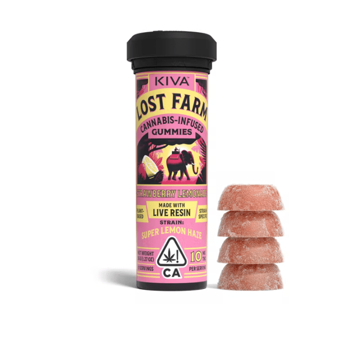 Lost Farm Gummies Strawberry Lemonade 100mg