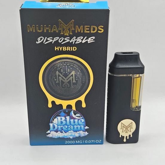 Muha Meds - Disposable - Blue Dream - 2G at Goodies | Sweede