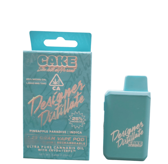 Cake - Pineapple Paradise Designer Distillate Disposable Vape 1.25g