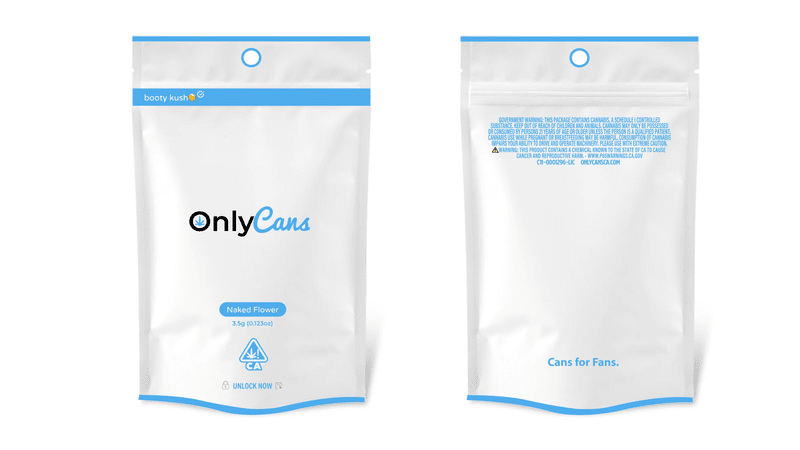 B. OnlyCans 14g Small Flower - Quality 7.5/10 - Baddie Baddies (~31% THC)