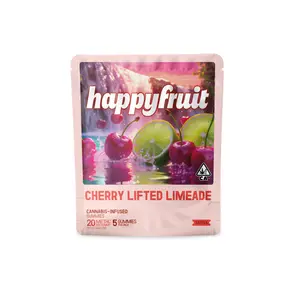 Happy Fruit Gummies 5pk Cherry Lifted Limeade 100mg