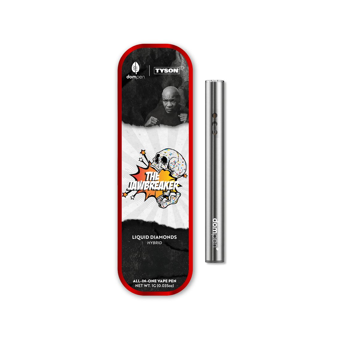 DomPen x Tyson | AIO Vape | 1g | Diamonds | The Jawbreaker