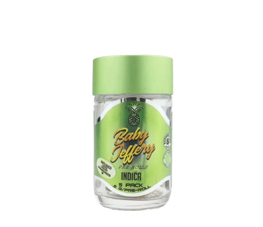 Baby Jeffery's Hybrid Pre-Roll Infused 5 Pack Pink Gas