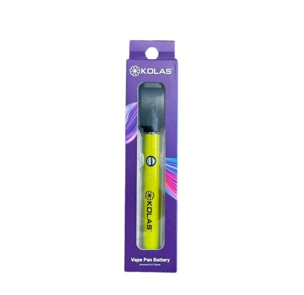 Kolas Branded Battery w/ Button Yellow