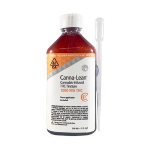 Canna Lean Cannabis Infused THC Tincture 1000mg