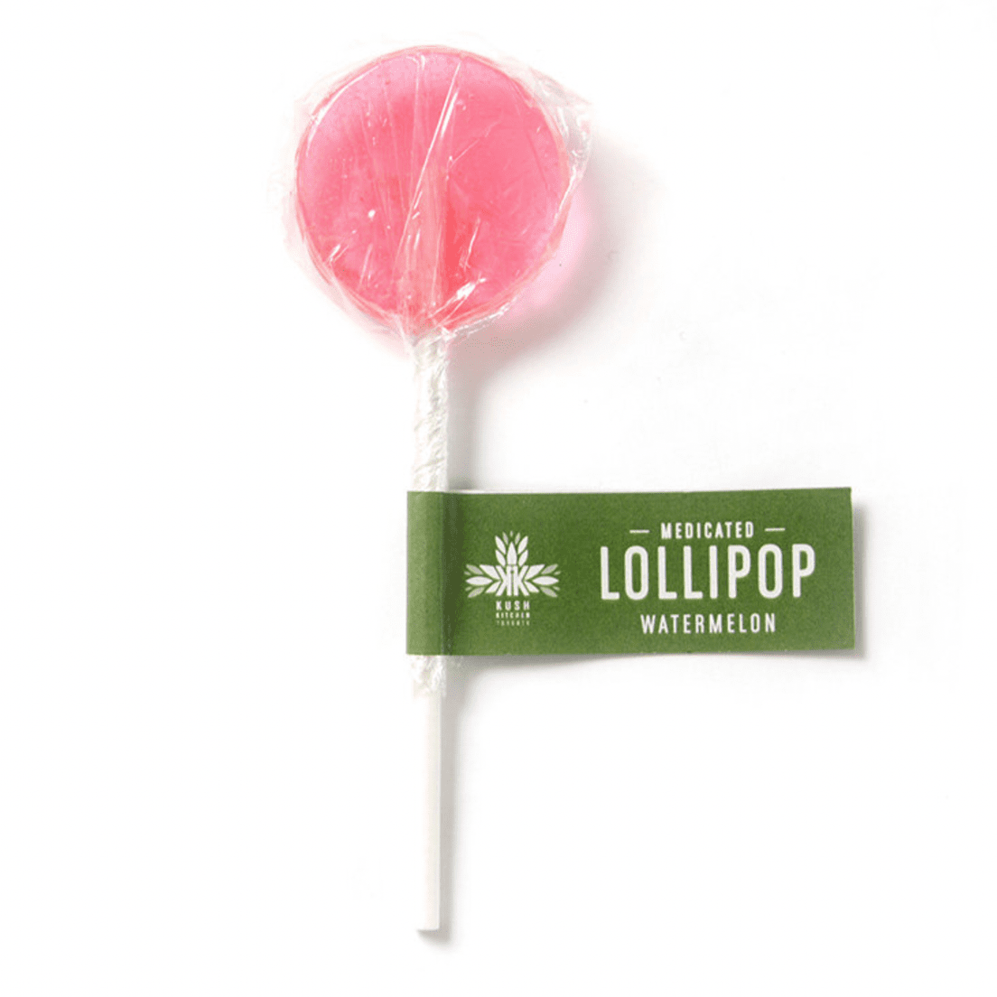 Watermelon 100mg Medicated Lollipop by Kush Kitchen