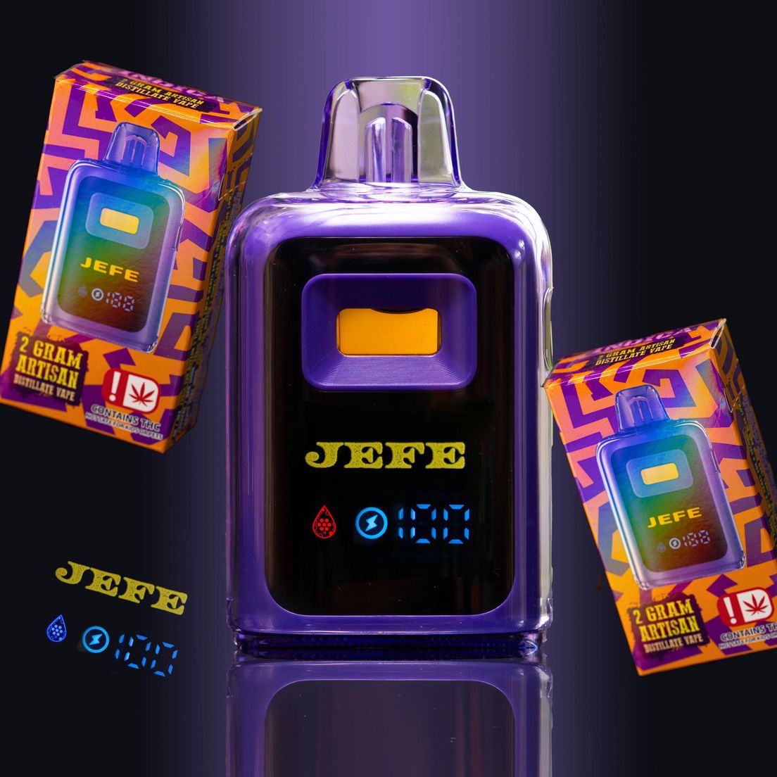 JEFE GRAPE MASCATO DISTILLATE DISPOSABLE 2G