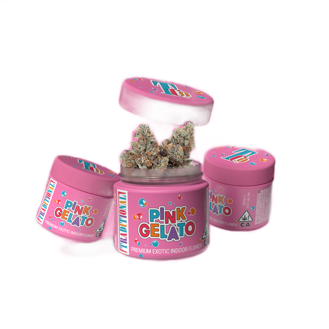 Traditional | Flower | 3.5g | Pink Gelato