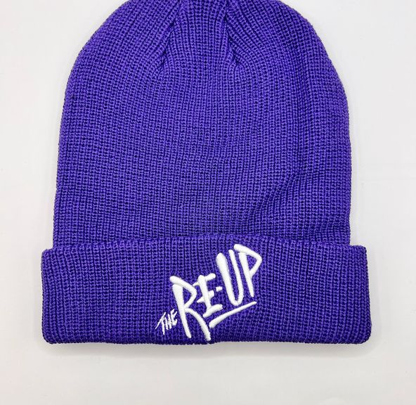 PRE-ORDER ONLY *Deal! $15 Court Purple Edition Beanie - The Re-Up + Preroll
