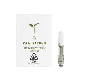 1g Raw Garden Citrus Breeze CBD 1:2 Live Resin Cartridge