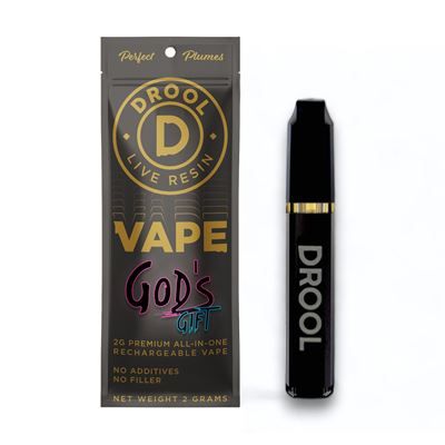 Drool 2g Live Resin Disposable - Gods Gift